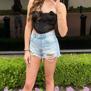 Urban outfitters corset top